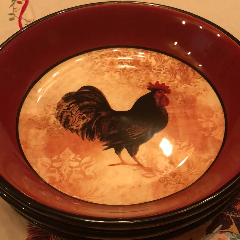 Certified International ~ Avignon Morning ~ Susan Winget ~ Coupe Soup Bowl